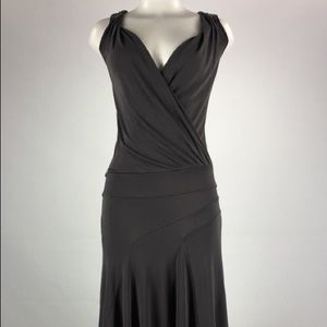 Ted Baker Gray 1920s style dress